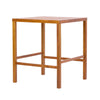 41.14-Inch Height Teak Finish Acacia Solid Wood Outdoor Dining Table