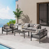 Modern Aluminum Outdoor Patio Furniture Set with Cushions