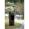 Large Outdoor Water Fountain with Light - Contemporary Calming Elegance