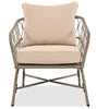 Bohemia-Inspired 4-Person Outdoor Seating Group With Removable Cushions