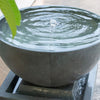 Zen Bowl Water Fountain, Outdoor Bird Feeder  2-sizes