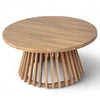 Claremont Patio Furniture Set: 3-Seater Daybed + Acacia Wood Table