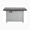 Premium 50K BTU Rectangle Outdoor Aluminum Fire Pit Table