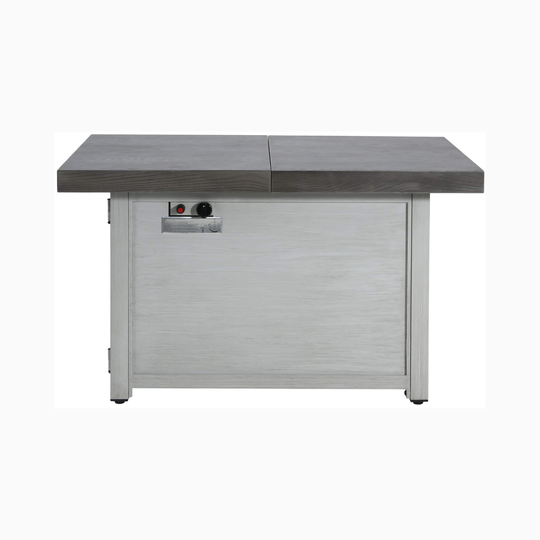 Premium 50K BTU Rectangle Outdoor Aluminum Fire Pit Table