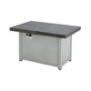 Premium 50K BTU Rectangle Outdoor Aluminum Fire Pit Table