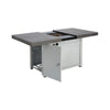 Premium 50K BTU Rectangle Outdoor Aluminum Fire Pit Table