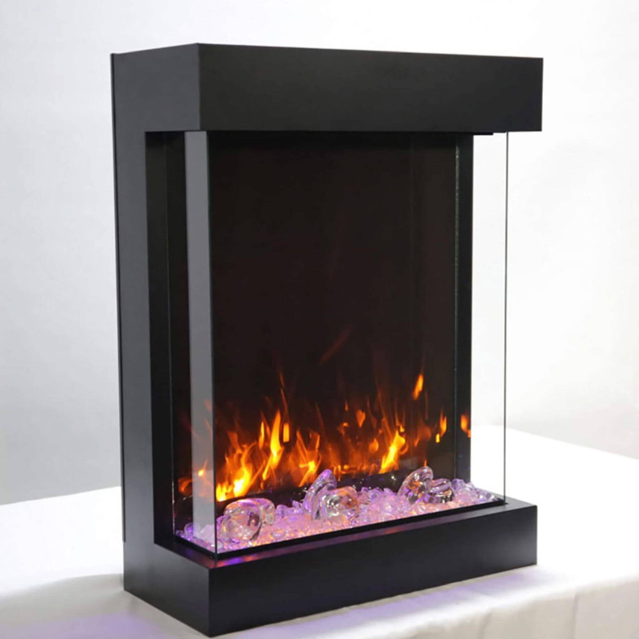 Cube 2025WM Freestanding Electric Fireplace [CUBE-2025WM]