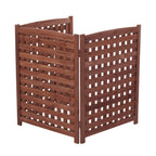 3 Panel Outdoor Air Conditioner Fence Screen