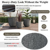 U_STYLE Lightweight MGO Planter Set of 3