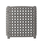 3 Panel Outdoor Air Conditioner Fence Screen