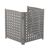 3 Panel Outdoor Air Conditioner Fence Screen