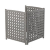 3 Panel Outdoor Air Conditioner Fence Screen