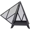 Sunnydaze Majestic Pyramid Steel Mesh Wood Burning Fire Bowl Pit