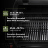 Oakford 875 Pro Pellet Gril with 824 SQ in Cooking Area, Cast Iron Grates, I-Site View Indicator, Heavy Duty Pellet Smoker Grill with Bluetooth Connectivity - 910-0512