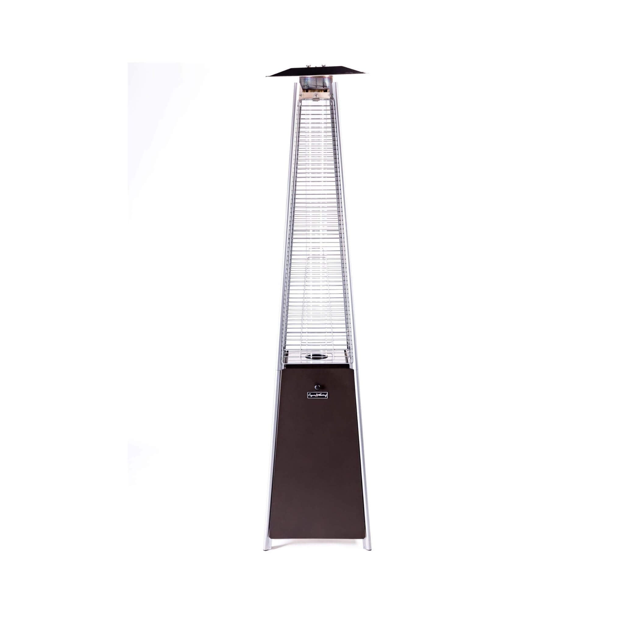 Legacy Heating Commercial Bronze Quartz Glass Tube Patio Outdoor Propane Heater