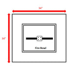 Streamlined Outdoor Fire Pit