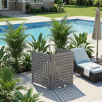 3 Panel Outdoor Air Conditioner Fence Screen