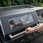 4-Burner Deluxe Stainless Steel Propane Gas Outdoor Kitchen Grill