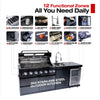 Avalon 43-Inch 6-Burner 85K BTU Outdoor BBQ Kitchen Grill Island