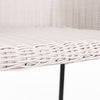 Ladd Outdoor Metal Wicker Barstool Set of 2 - Light Gray