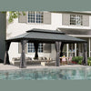 14' x 20' Hardtop Gazebo Outdoor Metal Gazebo Canopy