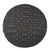Outdoor 16-Inch Multi-Brown Wicker Hourglass Side Table