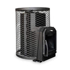 Floor Mount Wood-Burning Sauna Stove With Sauna Stones [COZY O]
