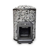 Floor Mount Wood-Burning Sauna Stove With Sauna Stones [COZY O]