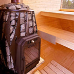 OG Wood-Burning Sauna Stove With Sauna Stones [COZY OG]