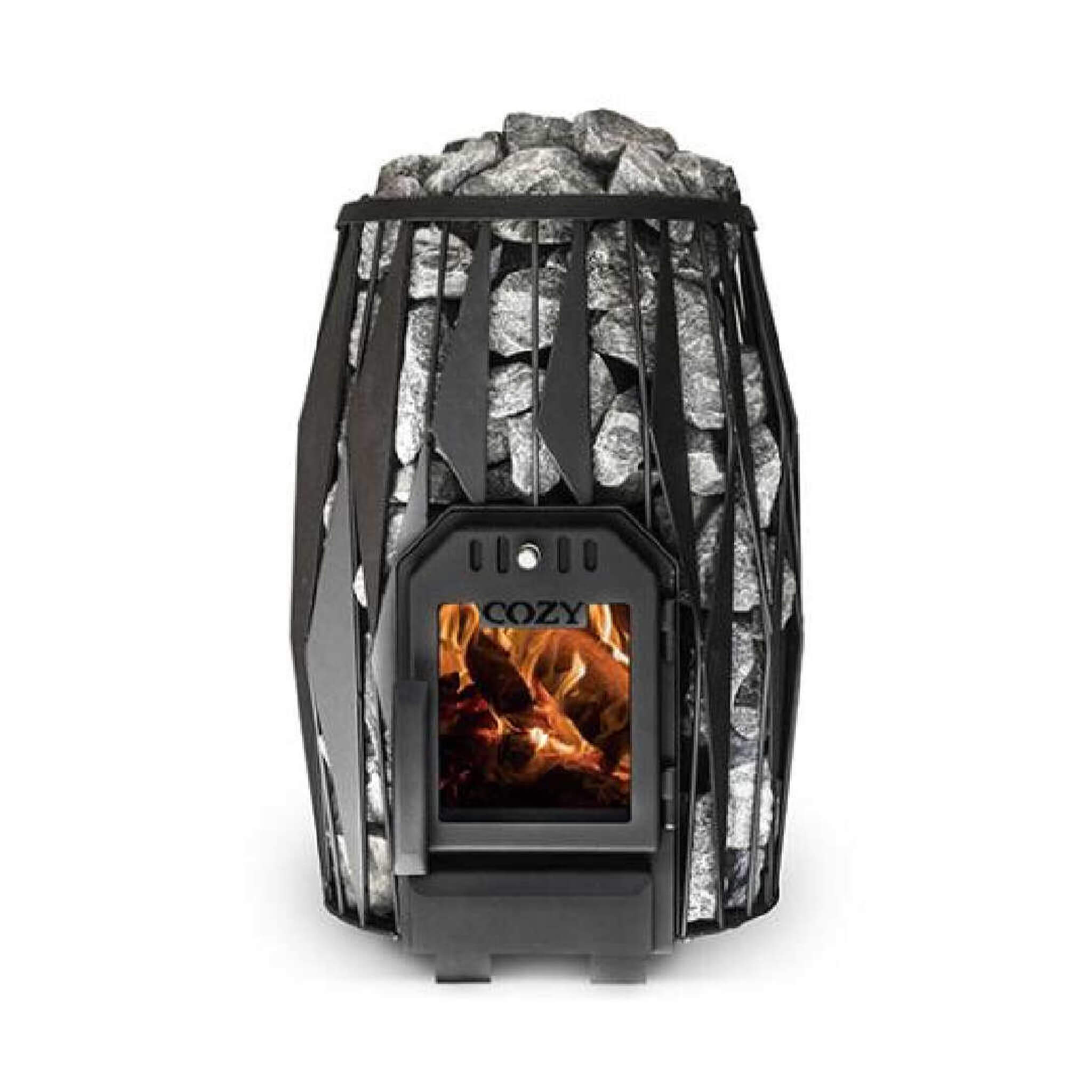 OG Wood-Burning Sauna Stove With Sauna Stones [COZY OG]