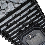 Quattro Wood-Fired Sauna Stove With Sauna Stones [COZY QUATTRO] (SAK23947)
