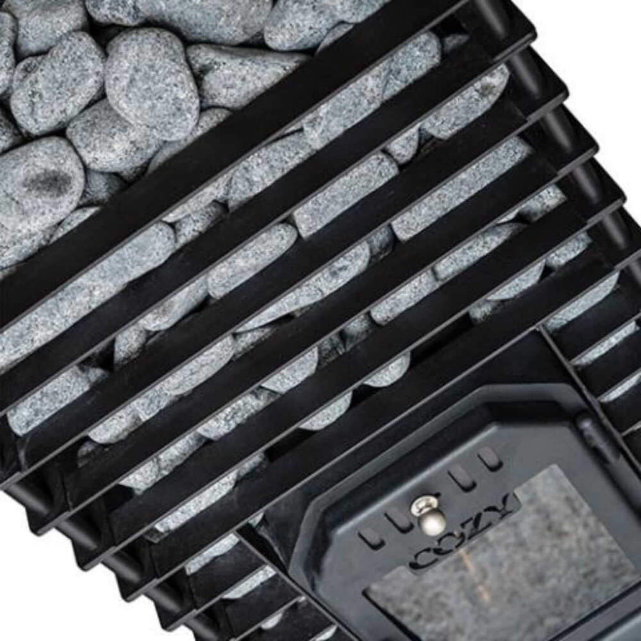 Quattro Wood-Fired Sauna Stove With Sauna Stones [COZY QUATTRO] (SAK23947)