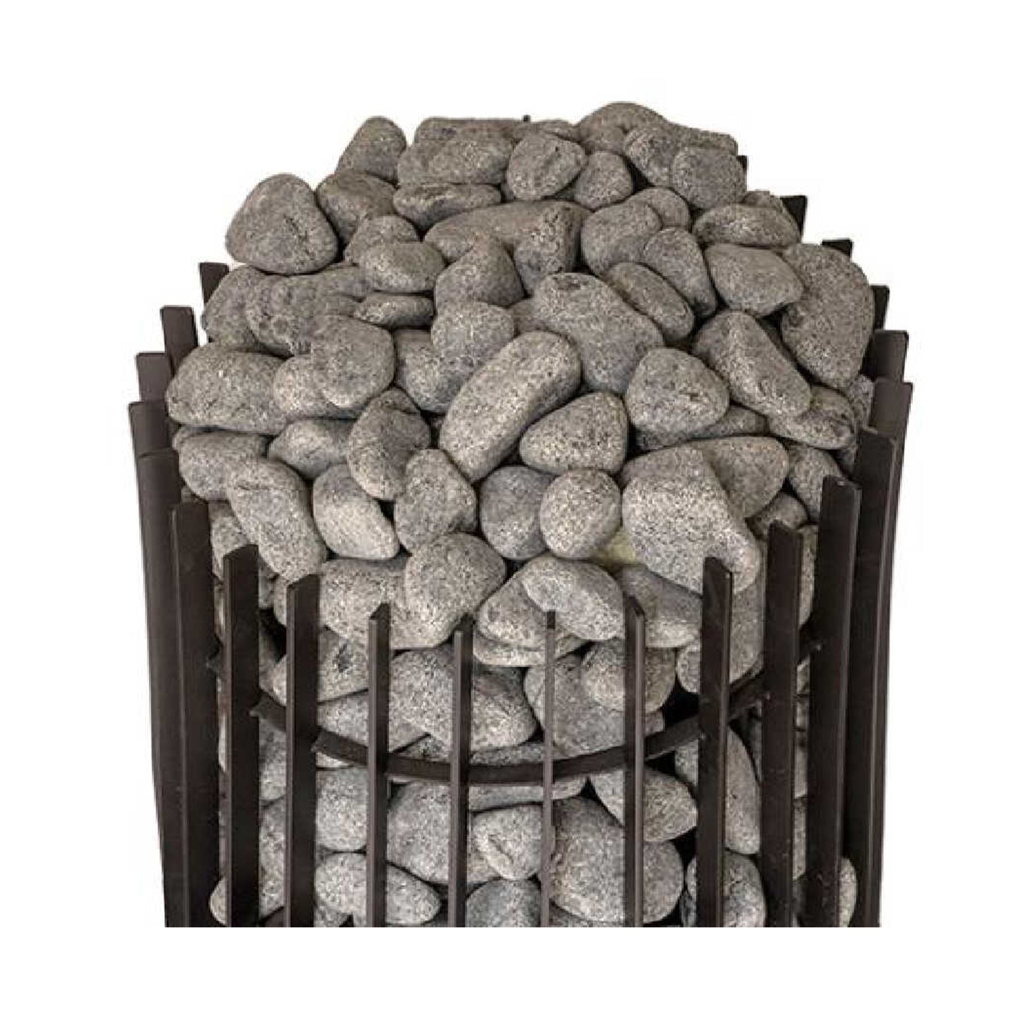 SW Thru-Wall Wood Burning Sauna Stove With Sauna Stones [COZY SW-TW] (SAK69342)