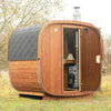 Wood-Burning Floor Mount Sauna Stove With Chimney Kit And Sauna Stones [COZY]