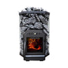 Wood-Burning Floor Mount Sauna Stove With Chimney Kit And Sauna Stones [COZY]
