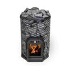 Wood-Burning Floor Mount Sauna Stove With Chimney Kit And Sauna Stones [COZY]