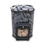 Thru-Wall Wood Fired Sauna Heater Stove [COZY TW]