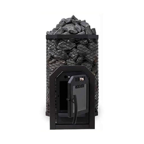 Thru-Wall Wood Fired Sauna Heater Stove [COZY TW]