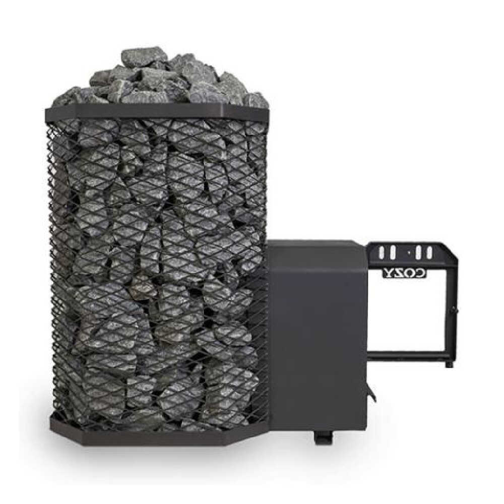 Thru-Wall Wood Fired Sauna Heater Stove [COZY TW]