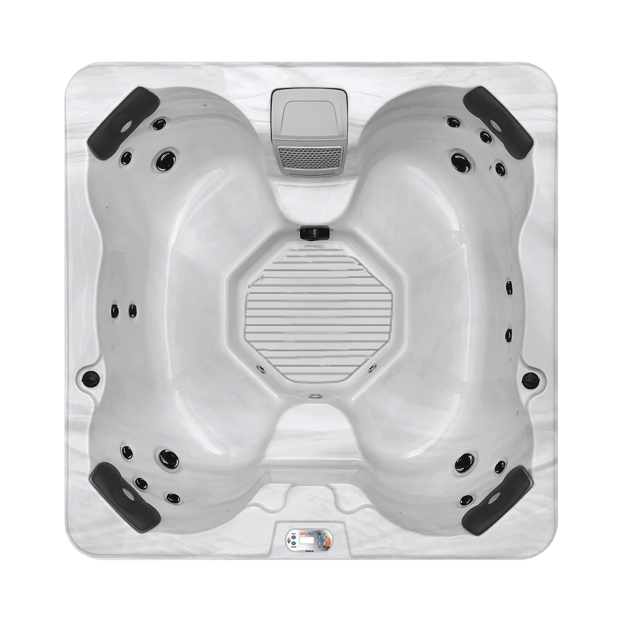 Delaware 5-Person Plug And Play 18-Jet Spa With LED Lighting [LS45K]