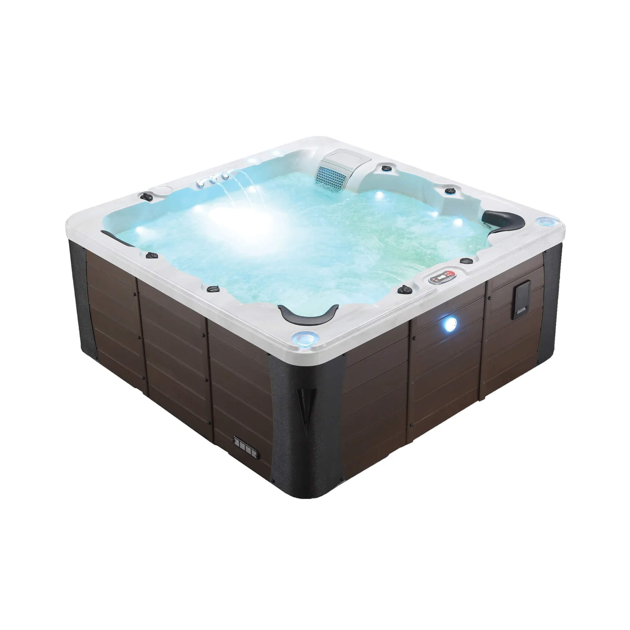 The Kansas 6-Person 240V Luxury 46-Jet Spa With Glacier Filtration [LS6K]