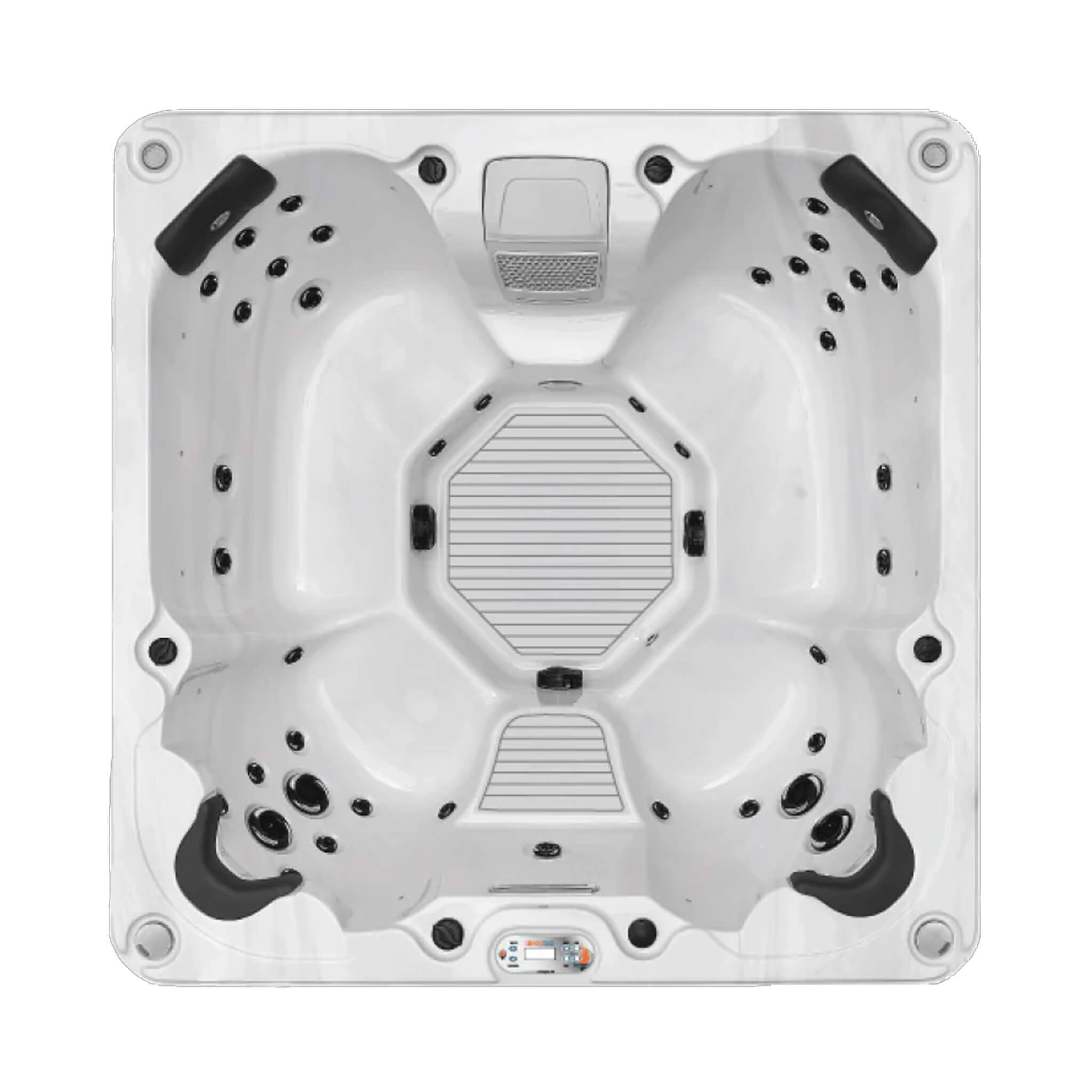 Louisiana 7-Person 240V Luxury 46-Jet Spa With Cascading Waterfall [LS7K]
