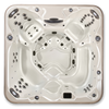 Arcadia Luxury Hot Tub - 7-Person Spa with Dual Captains Chairs & Open Foot-well, 8' Design