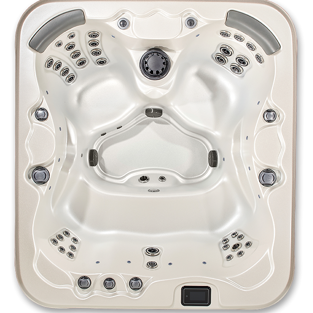 Pioneer 5-Person Hot Tub - Compact Luxury with Dual Captains Chairs for Ultimate Relaxation