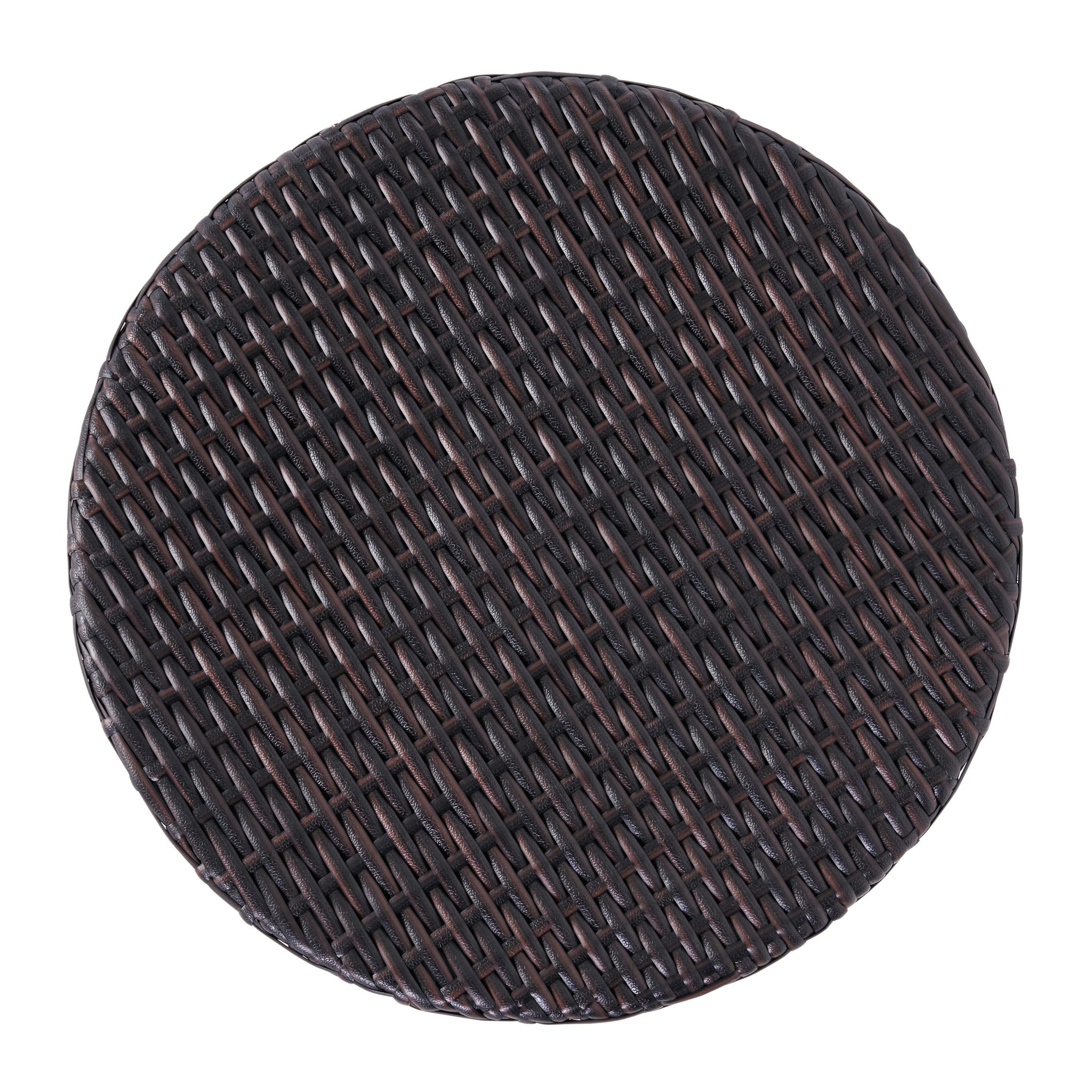 Kingstown Round Wicker Barrel Side Table