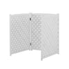 Outdoor 3 Panel Air Conditioner Fence Screen