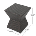 Calhoun 16" Outdoor Wicker End Table