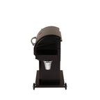 USSC Grills - The Cumberland Wood Pellet Grill and Smoker in Black with Searing Grate