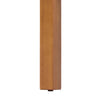 41.14-Inch Height Teak Finish Acacia Solid Wood Outdoor Dining Table