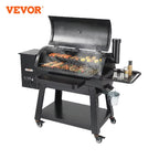 Portable Charcoal Grill Propane Gas Grills with Cover and Cart Heavy Duty Iron BBQ Grill for Outdoor Cooking Barbecue